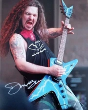 REPRINT - DIMEBAG DARRELL Pantera Autographed Signed 8 x 10 Photo Poster RP