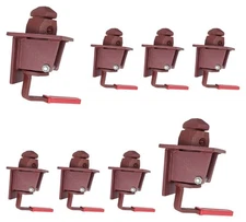 Shipping Container Manual Twist Lock Weld Type For Chassis (8 Pack)