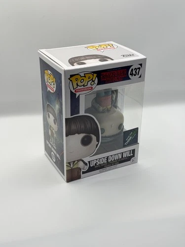 Funko Pop Stranger Things Will Byers Upside Down #437 Vinyl Figure + Protector