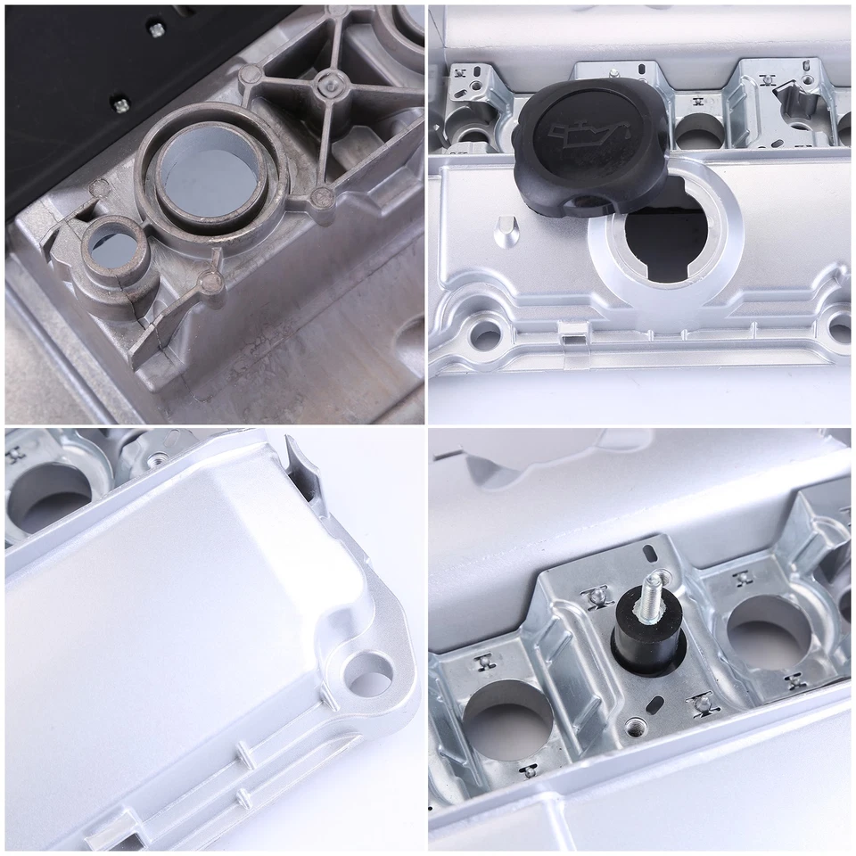 Tapa de válvula de aluminio con junta para BMW E39 E46 E53 525i 325i X5 Z3 M52 M54 - Imagen 3 de 4