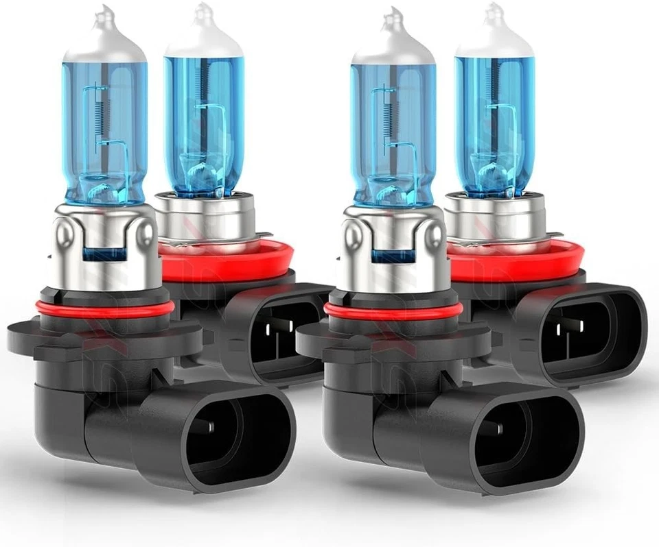 Upgraded Halogen Headlight Bulbs For Subaru Forester 2009 2010 2011 2012 2013... Foto 2 de 4