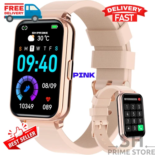 2025 Smart Watch For Men/Women, Waterproof Smartwatch Bluetooth iPhone Samsung