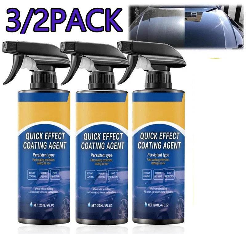 Car Coating Spray,Quick Effect Coating Agent,Car Scratch Wax Polish Spray Liquid
