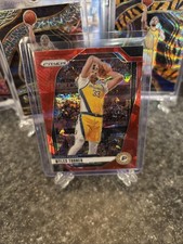 Myles Turner 2024-25 Prizm #115 Red Ice Indiana Pacers