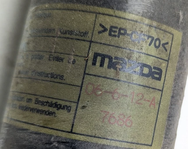 Rear Drive Shaft Manual Transmission Fits 04-11 MAZDA RX8 648682 - Image 2 of 4