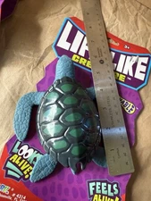 Sea Turtle Life Like Imperial Squishy Creature Stretchable Ja-Ru Figure Jaru Toy