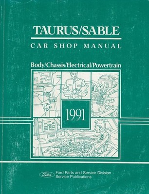Ford Taurus / Sable (1991) - Car Shop Manual Werkstatthandbuch