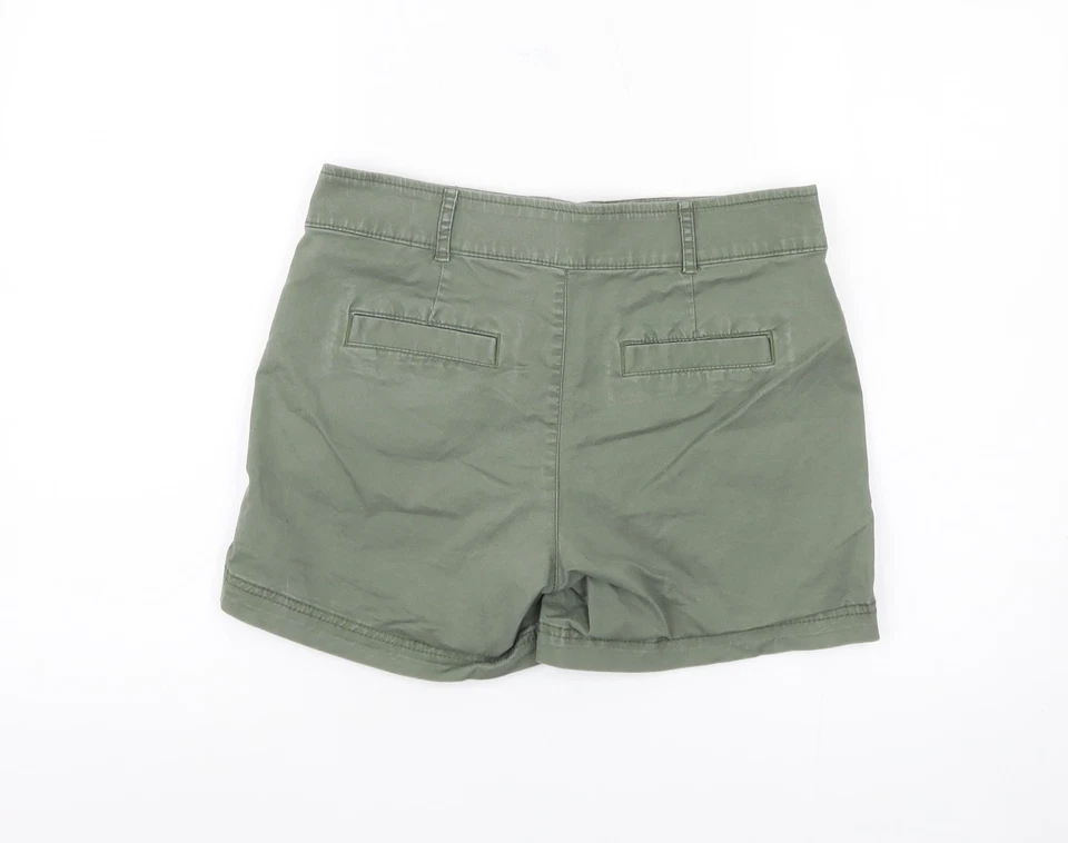 GAP Women's Green Chino Shorts Size 4 - Image 2 of 4