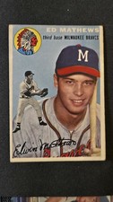 1954 Topps - Eddie Mathews #30 VG