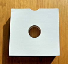  DEFECT STOCK SAVE     50 x White Card 10" Vinyl/Shellac 78RPM Record Sleeves