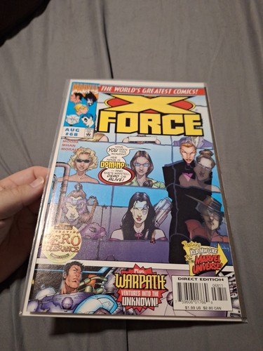 LOT OF 10 X-FORCE BOOKS #68,69,71,73,74,76,77,78,79,80 - Picture 2 of 21
