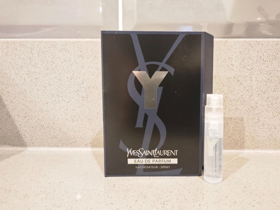 YVES SAINT LAURENT YSL Y Mens Eau De Parfum 1.2ml Vial Mini Travel Perfume Spray