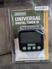 M0ULTRIE UNIVERSAL DIGITAL TIMER III 6 / 12 VOLT DEER FEEDER TIMER APP or Manual