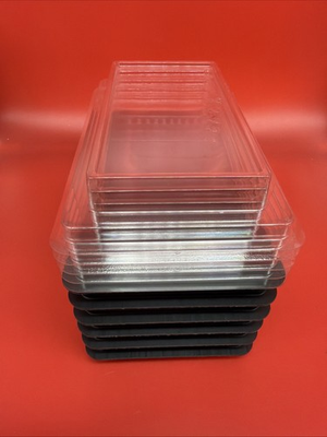 #ad #ad Quantity 5 10 Slot Long Dimm Memory Trays DDR3 DDR4 DDR5 Black Anti Static Lid $15.99