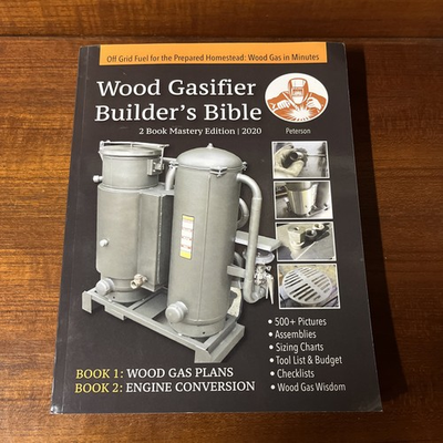 #ad Wood Gasifier Builder#x27;s Bible Off Grid Fuel for the Prepared Homestead Wood G... $48.00