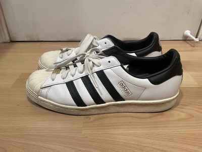 BAPE x Adidas Superstar In White And Black | eBay
