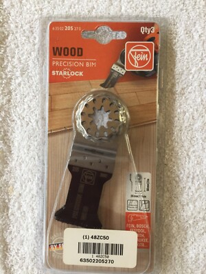 FEIN STARLOCK PLUS ECUT PRECISION BIM SAW BLADE 1-3/8'' Package of 3 