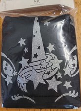 NWT GAP KIDS BLACK  SHINY SILVER MAGICAL UNICORN 2 pc PAJAMAS PJS Size 14 GIRL