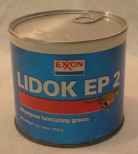 Exxon Lidok EP 2 All Purpose  Grease Lubricanting can full