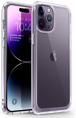 SUPCASE For iPhone 14 Pro Max 6.7' Unicorn Beetle Style Premium Slim Case, Clear