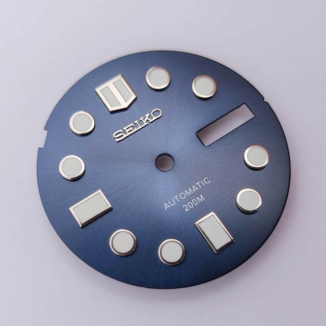 MM300 Dial for Seiko SKX013, MARINEMASTER 300, Navy Blue, fits NH36