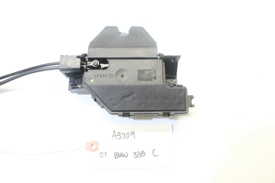 2007 BMW 335i COUPE TAMPA TRASEIRA PORTA-MALAS TRAVA CONJUNTO ATUADOR A3709 - Imagem 2 de 4