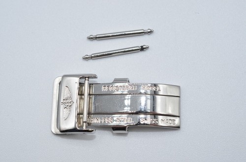 Fibbia Pieghevole Breitling 18mm Z18 &ndash; Deployant Clasp Usata In Buono Stato