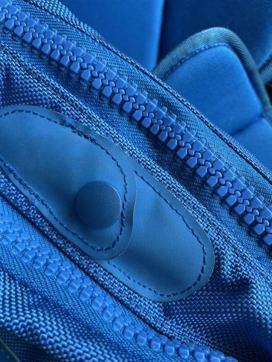 VISVIM auth BALLISTIC LUMBAR 8L LATTICE Belt Bag mens Blue VISVIM auth BALLISTIC LUMBAR 8L LATTICE Belt Bag mens Blue