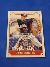 2015 Jake Lemoine Panini USA Baseball Stars & Stripes #47