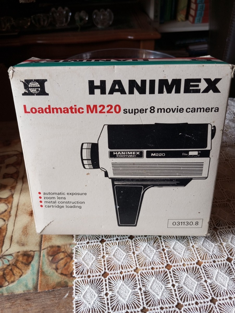 METEO FILM フォーマー付き Caméra super 8 movie camera HANIMEX Loadmatic M220 vintage non