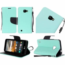 HR Wireless Cell Phone Case for LG K3 - Teal