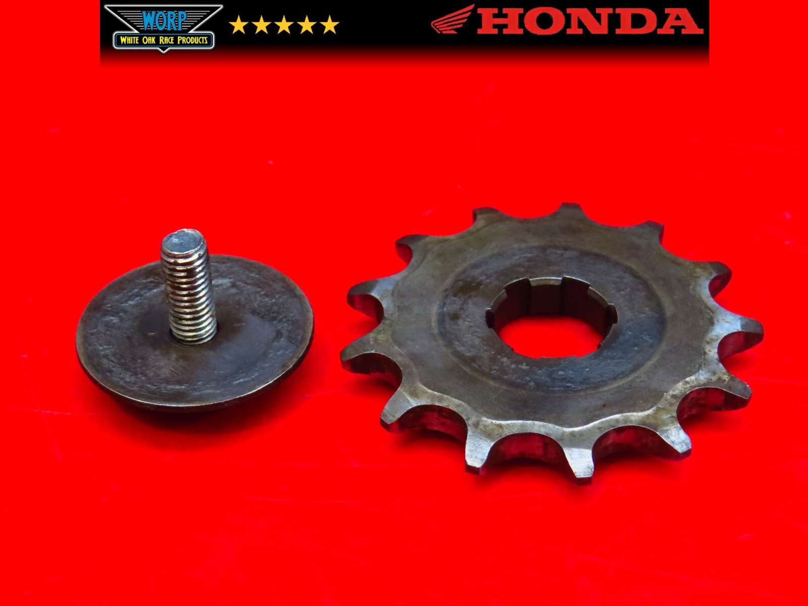 1985 Honda ATC250R 8889 TRX250R Front Sprocket Cover Case Saver Guard