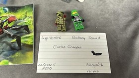 Lego Crater Creeper GALAXY SQUAD 70706 99% complete w/ instructions No Box