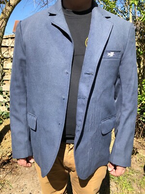 Vintage La Poste Blue Jacket