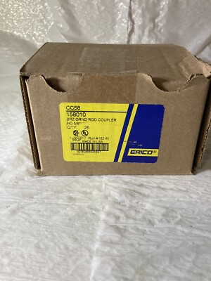 Erico Bronze Ground Rod Coupler HD 5/8  (25 Count) (Only Available By The Box)
