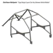Ford Fiesta MK6 WS Multipoint CDS Roll Cage Kit - Club Racer