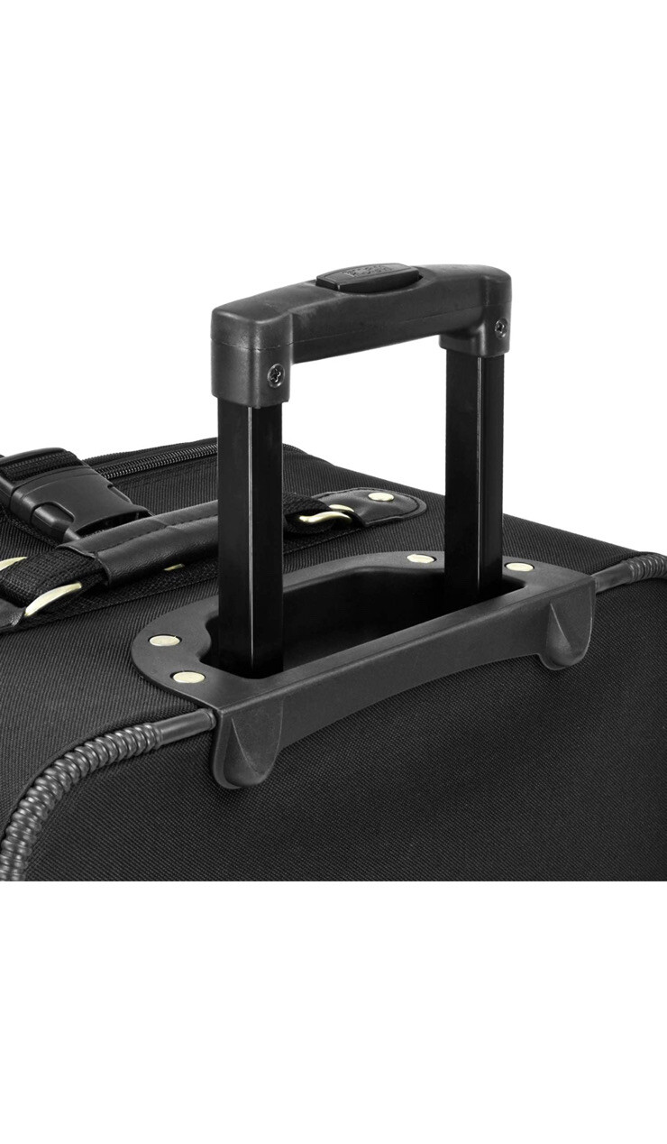 U.S. Traveler New Yorker Lightweight Softside Expandable Travel Rolling Luggage