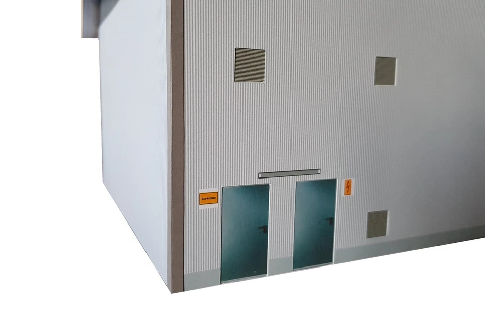 1:50 Logistics Centre Cardboard Model Kit - Image 2 of 4