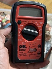Gardner Bender GDT-3190 Digital Multimeter, 7 Funct., 7 Range, Missing Wires