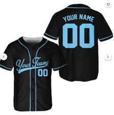 Personalized Team Name And Number 3D Baseball Jersey Shirt BEST PRICE OVER PRINT