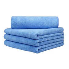 4 Large Microfiber Absorbent Car Wash Towel Cleaning Polish Detail Cloth 16x24"
