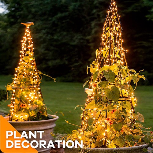 5/10 Strands LED String Lights Waterfall Xmas Tree Vine Hanging Fairy Lamp Decor - Picture 4 of 20