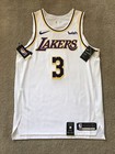 Anthony Davis Lakers Jersey Authentic White  size 48 L nike Wish Patch