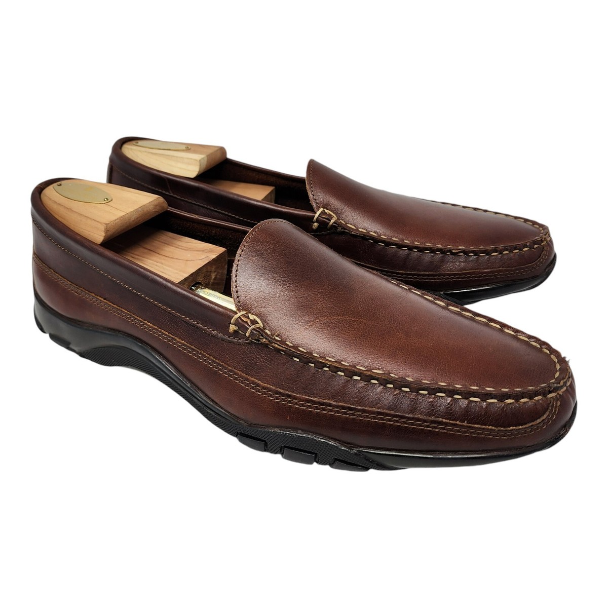 Allen Edmonds Fort Washington Brown Mens Boulder Leather  display picture 2