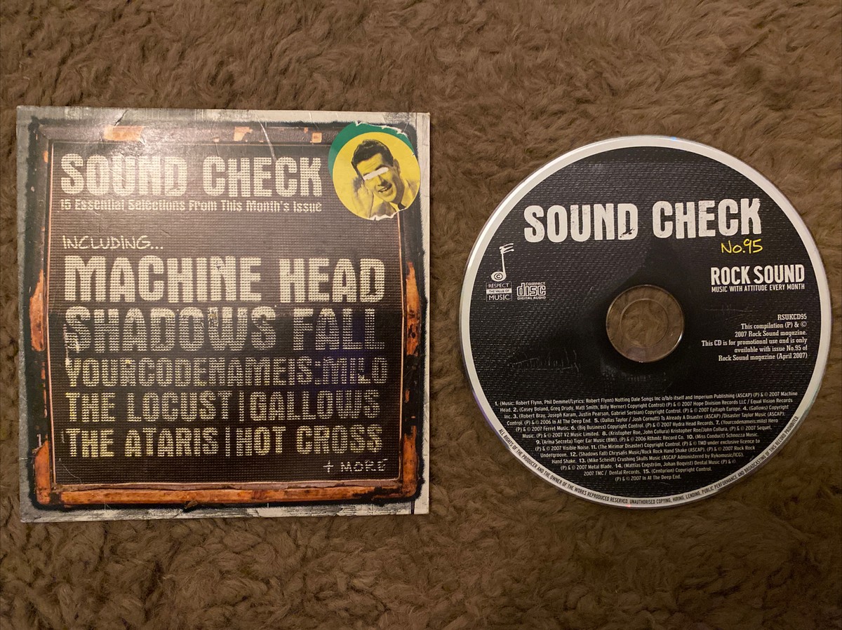 Rock Sound Magazine 5 CD Lot 2007 - 2011 Heavy Metal