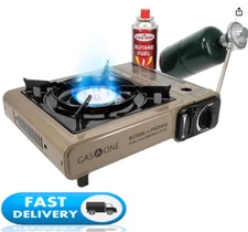 Gas One GS-3400P Propane or Butane Stove Dual Fuel Stove Portable Camping