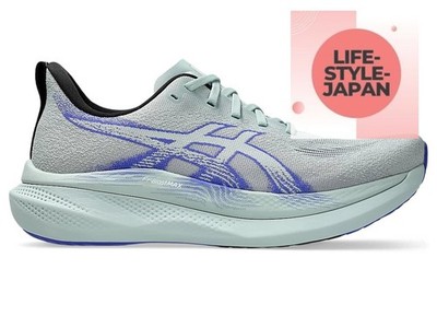 ASICS GLIDERIDE MAX 1011C156 400 Cold Moss Cobalt Burst Men Running Shoes