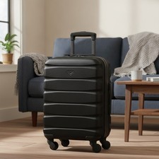 Image of American Tourister Airbeat 55x35x20cm Hard Shell Spinner Carry On Airline App...