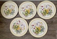 5 Vintage Pimpernel Boxed Cork Back Placemats Wild Flowers Design