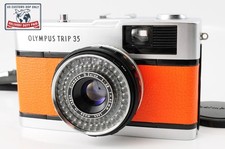  Mint  OLYMPUS TRIP 35 Orange Point  Shoot Film Camera from Japan 1059